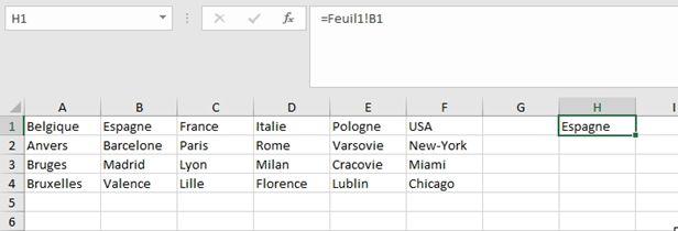 Excel formation - Comment créer des listes déroulantes en cascade - 13