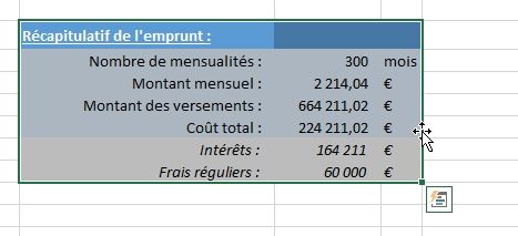 Excel formation - Comment créer un simulateur d'emprunt bancaire sur Excel - 07