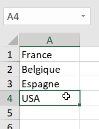 Excel formation - Comment créer une liste déroulante sans VBA sur Excel - 03