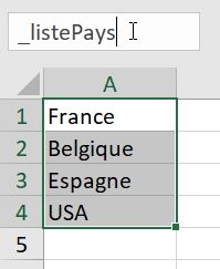 Excel formation - Comment créer une liste déroulante sans VBA sur Excel - 04