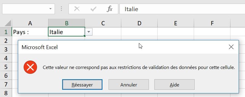 Excel formation - Comment créer une liste déroulante sans VBA sur Excel - 12