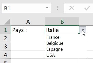 Excel formation - Comment créer une liste déroulante sans VBA sur Excel - 15