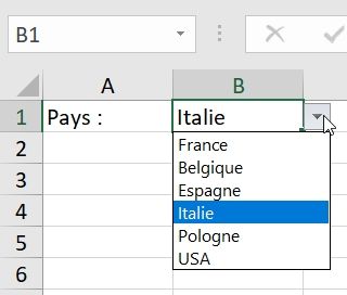 Excel formation - Comment créer une liste déroulante sans VBA sur Excel - 20