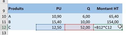 Excel formation - Le symbole dollar - 03