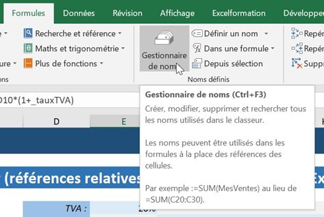 Excel formation - Le symbole dollar - 09