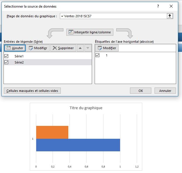 Excel formation - Créer un indicateur barre de progession Excel - 07