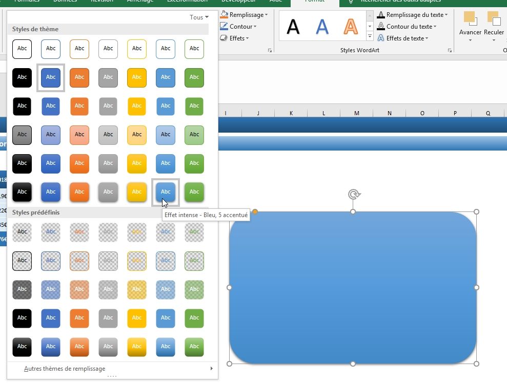 Excel formation - Créer un indicateur barre de progession Excel - 18