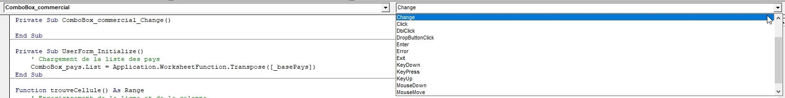 Excel formation - Formulaire pour remplir une base - 13