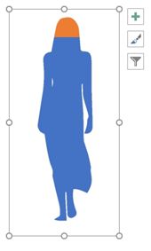 Excel formation - Indicateur graphique silhouette homme femme - 21