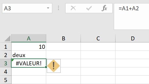 Excel formation - Validation de données en formule - 01