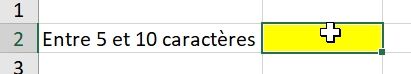 Excel formation - Validation de données en formule - 06