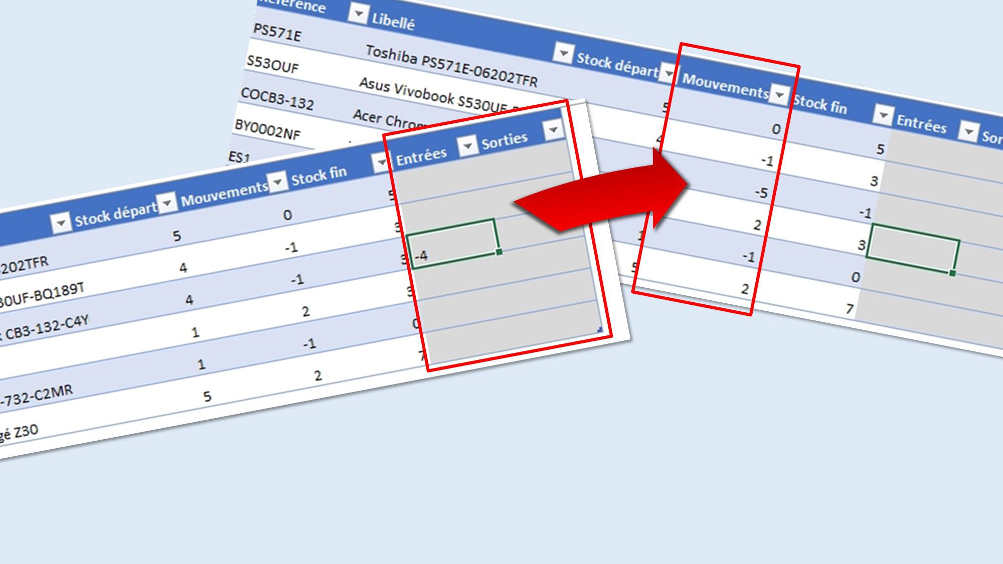 Comment créer un formulaire de saisie intégré dans une feuille de calcul sur Excel