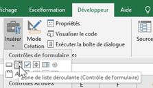 Excel formation - Les 3 types de menus déroulants d'Excel - 12