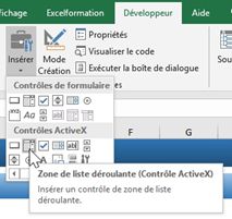 Excel formation - Les 3 types de menus déroulants d'Excel - 18