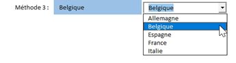 Excel formation - Les 3 types de menus déroulants d'Excel - 22