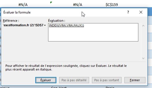 Excel formation - moteur de recherche 2 fonctions - 13