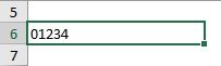 Excel formation - Comment ajouter des zéros devant un nombre - 01
