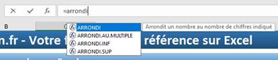 Excel formation - Comment arrondir un nombre sur Excel - 09
