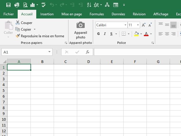 Excel formation - Comment imprimer le quadrillage d'Excel - 01