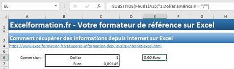 Excel formation - 025 Extraire des données depuis site internet - 04