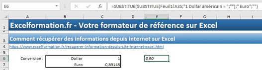 Excel formation - 025 Extraire des données depuis site internet - 05