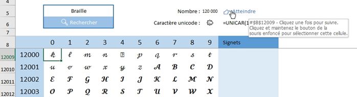 Excel formation - Insérer des emojis avec UNICAR dans Excel - 11