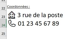 Excel formation - Insérer des emojis avec UNICAR dans Excel - 15