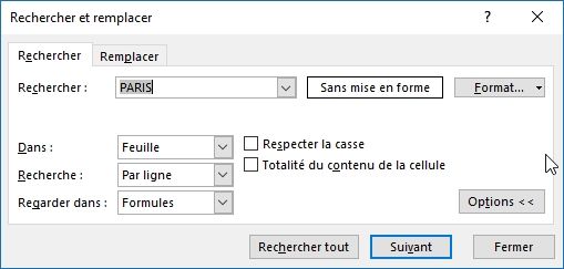 Excel formation - Recherches complexes - 08