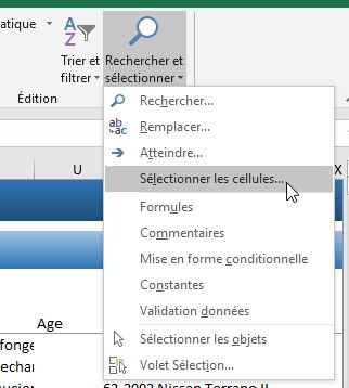 Excel formation - Sélection cellules visibles - 06