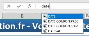 Excel formation - Dates03 Datediff - 03