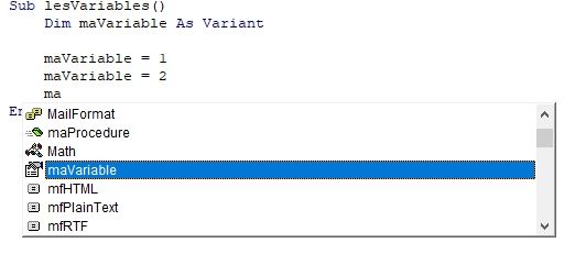 Excel formation - VBA05 Utiliser variables - 04