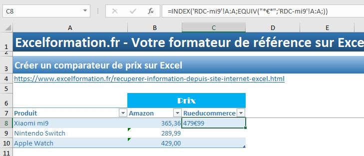 Excel formation - 028 Infos internet - 24