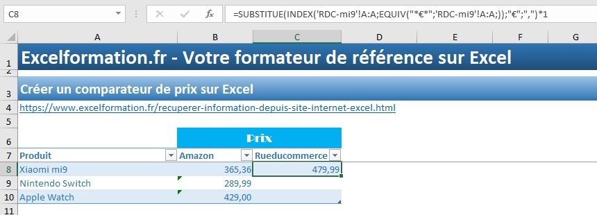 Excel formation - 028 Infos internet - 25