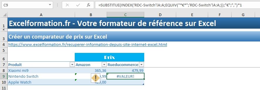 Excel formation - 028 Infos internet - 26