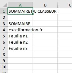 Excel formation - 031 Sommaire sur Excel - 07