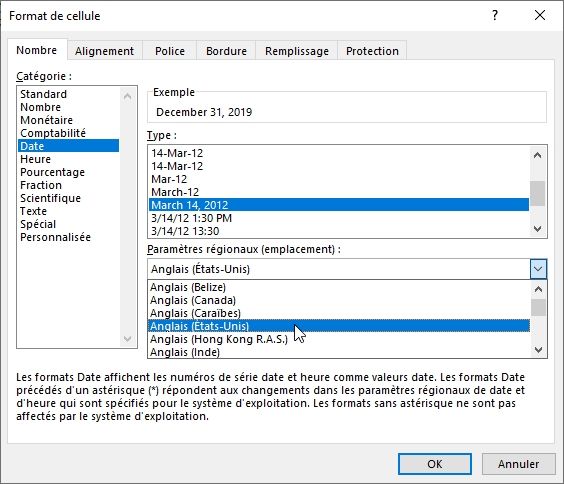 Excel formation - Dates04 Changer format date - 08