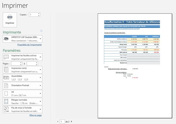 Excel formation - 036 Convertir Excel en PDF - 01
