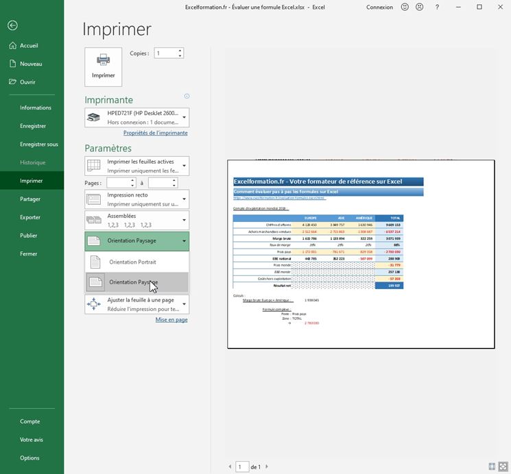 Excel formation - 036 Convertir Excel en PDF - 08