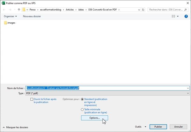 Excel formation - 036 Convertir Excel en PDF - 11