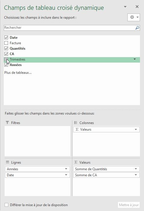 Excel formation - TCD 12 - 08