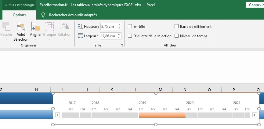 Excel formation - TCD 12 - 22