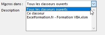 Excel formation - VBA08 lancer procédure - 09