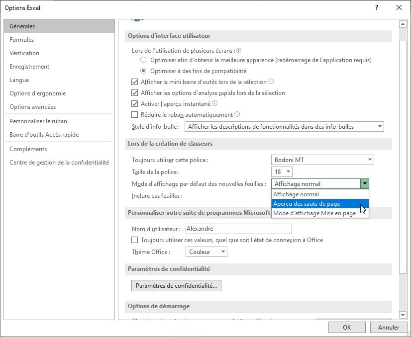 Excel formation - 039 Modifier nombre de feuilles par défaut - 08