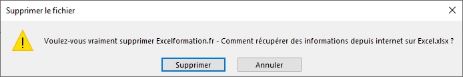 Excel formation - 040 Supprimer les éléments récents - 07