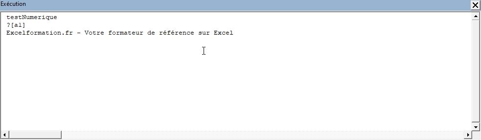 Excel formation - VBA09 Présentation de Visual Basic Editor - 20
