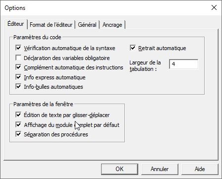Excel formation - VBA09 Présentation de Visual Basic Editor - 24