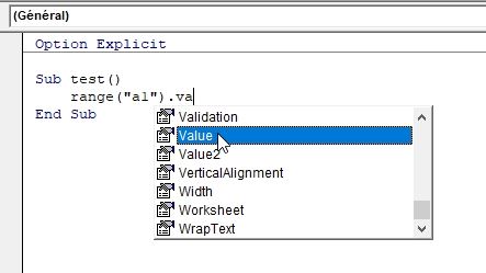 Excel formation - VBA09 Présentation de Visual Basic Editor - 27