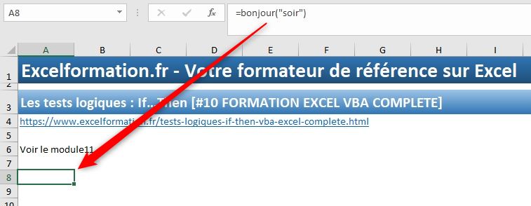 Excel formation - VBA11 - tests logiques if then else 1 - 02