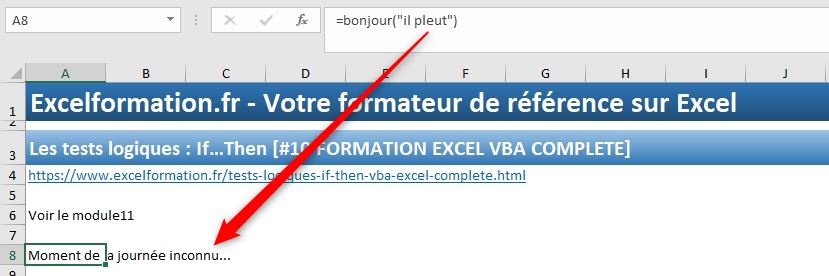 Excel formation - VBA11 - tests logiques if then else 1 - 04