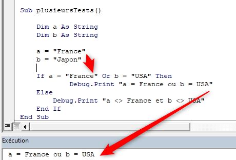 Excel formation - VBA11 - tests logiques if then else 1 - 11